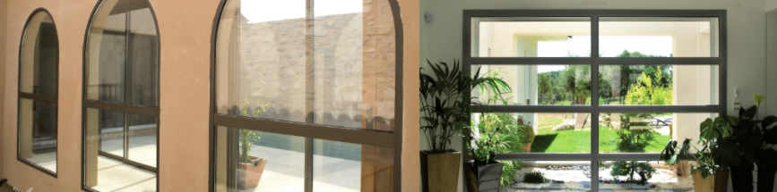 Fenetre et porte fenetre aluminium standard et sur mesure Toundra Khan Elysee oise aisne somme