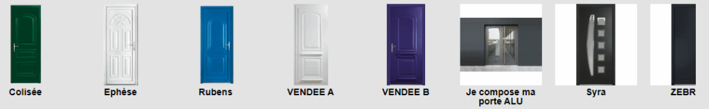Porte d'entree aluminium sur mesure 60 Oise compiegne, senlis, chantilly, gouvieux, noyon, soissons