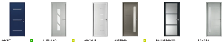 Portes d'entrée design contemporain moderne sur mesure oise aisne somme compiegne noyon chantilly senlis soissons gouvieux
