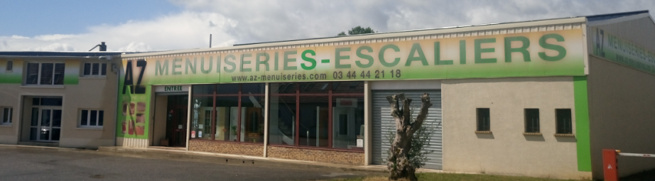 AZ MENUISERIES ESCALIER PORTE ENTREE FENETRES VOLETS PORTAIL 02 aisne 60 aise 80 somme compiegen noyon senlis chantilly soissons saint quentin ham roye amiens